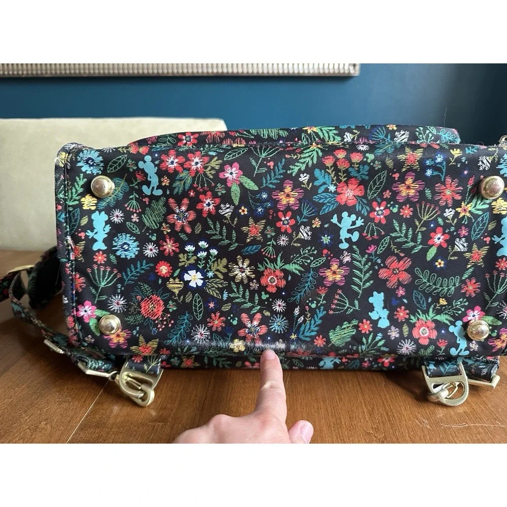 JuJuBe Disney Mickey Mouse Amour des Fleurs Be Diaper Bag Backpack & Pad